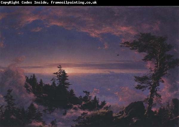 Frederic Edwin Church Above the Clouds at Sunrise